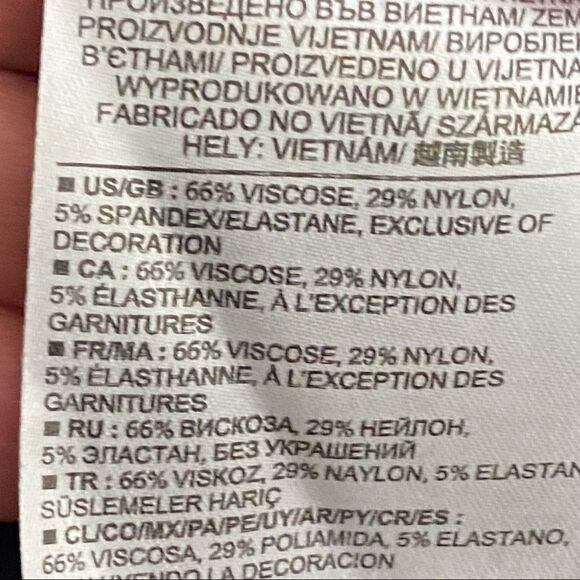 Banana Republic Black Sweatshirt with Mesh Inserts - Picture 3 of 4